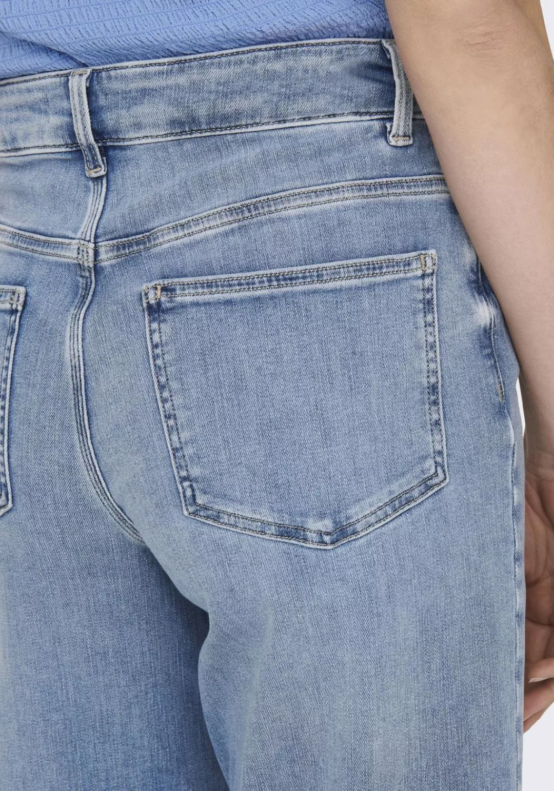 ONLY High-waist-Jeans ONLMADISON BLUSH HW WIDE DNM CRO371 NOOS günstig online kaufen