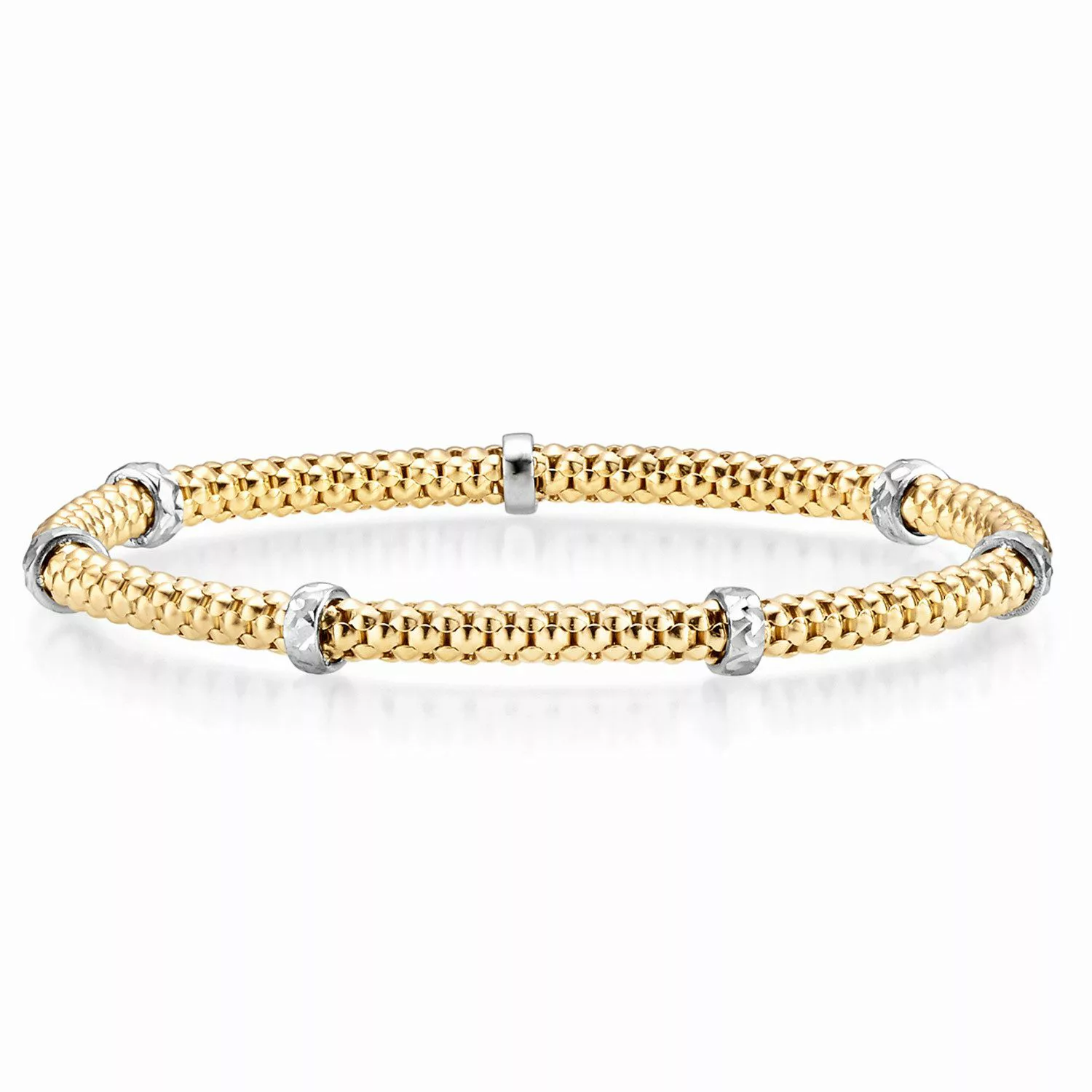 HOPLO Goldarmband Goldkette Armkette Breite 4,0mm günstig online kaufen