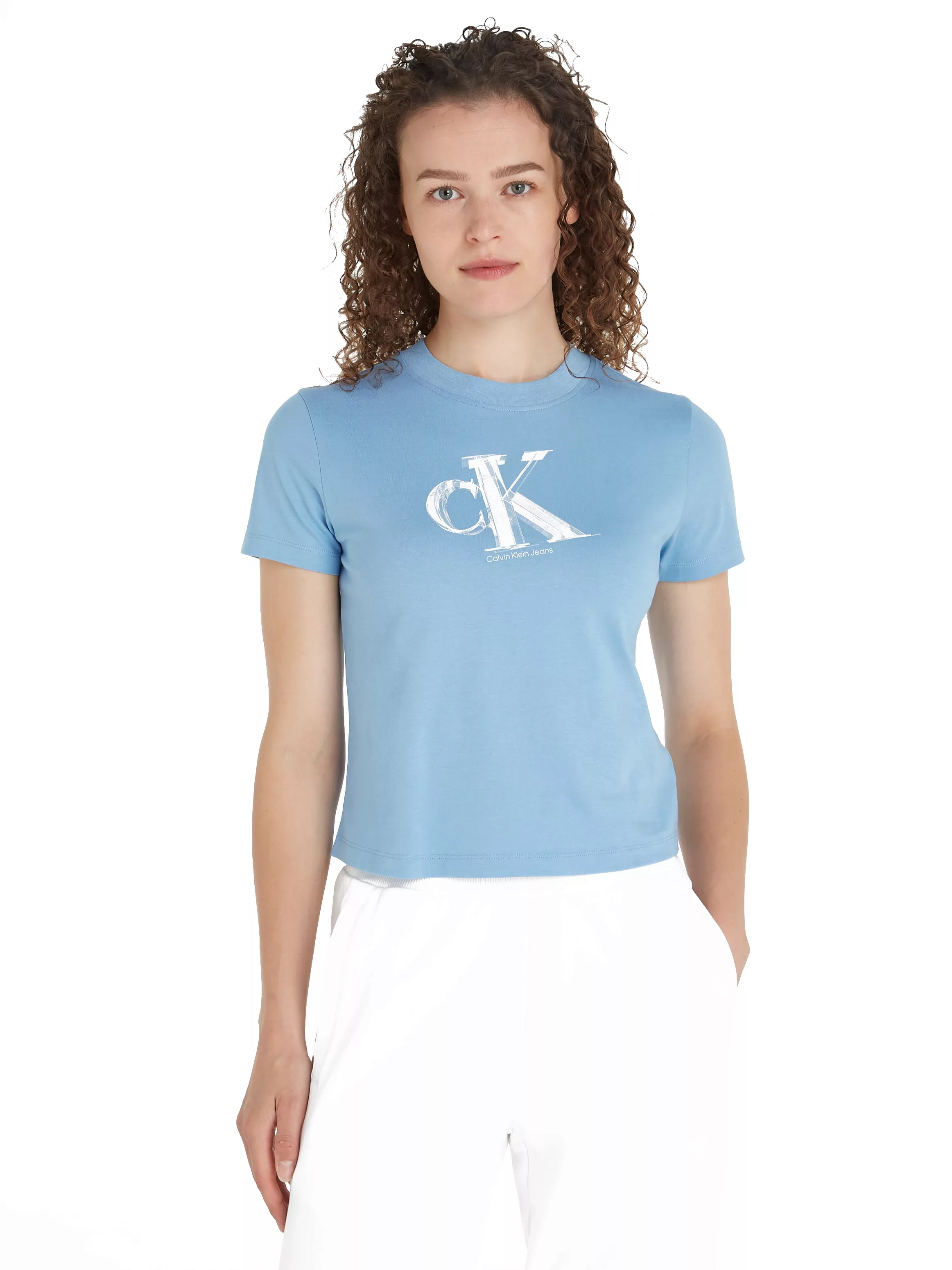 Calvin Klein Jeans T-Shirt "META CK BABY TEE", mit Markenlogo günstig online kaufen