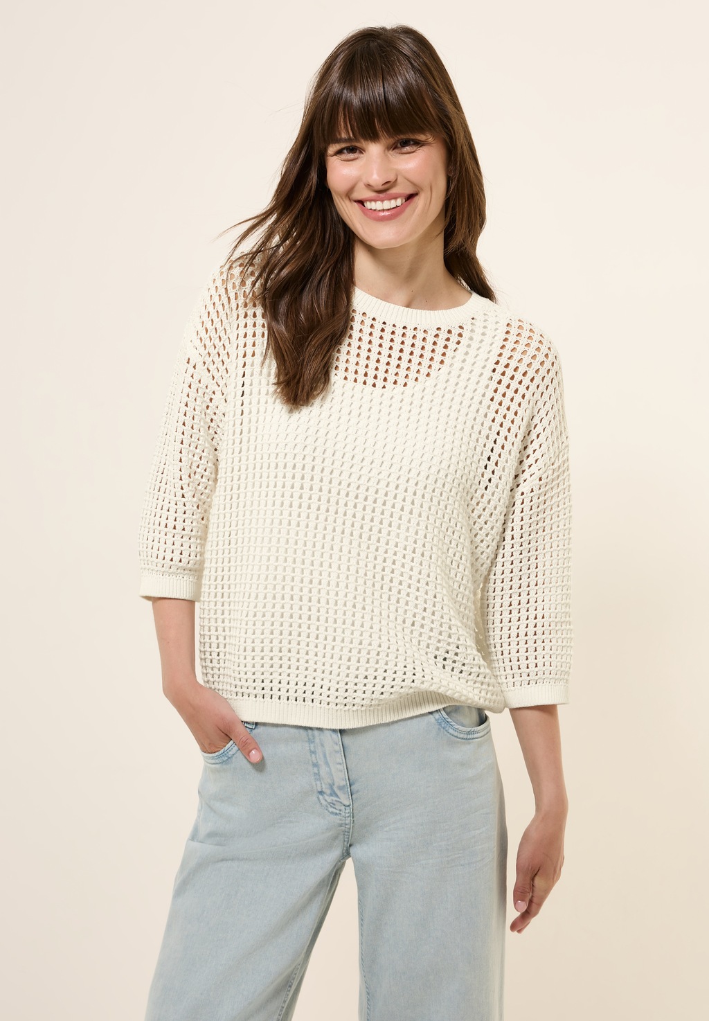 Cecil Strickpullover, Grobstrick günstig online kaufen