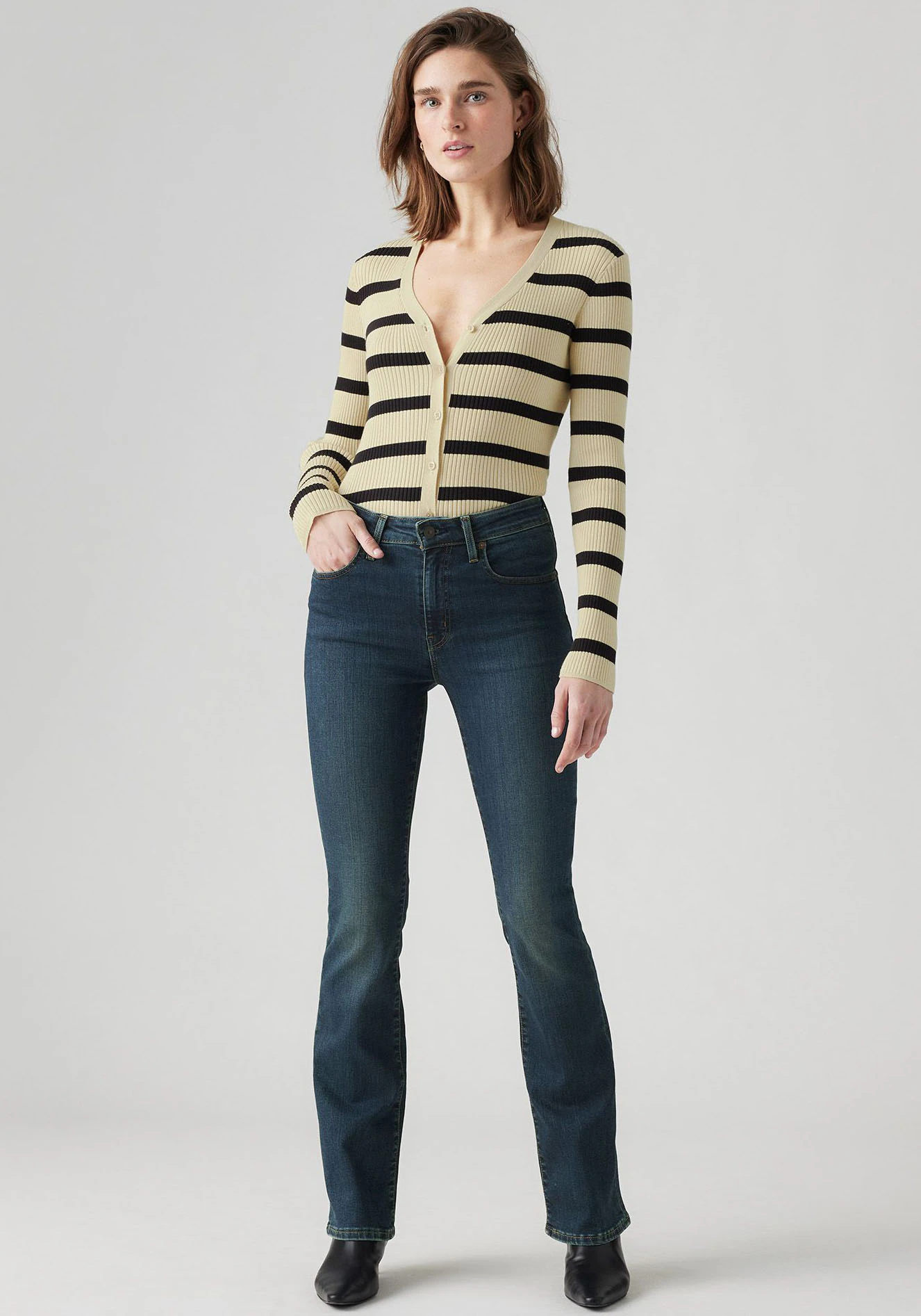 Levis Bootcut-Jeans "725 High-Rise Bootcut" günstig online kaufen