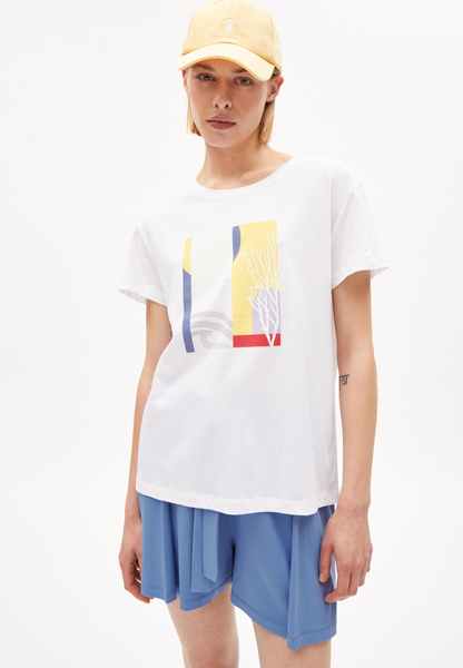 Nelaa Water Graphics - Damen T-shirt Aus Bio-baumwolle günstig online kaufen