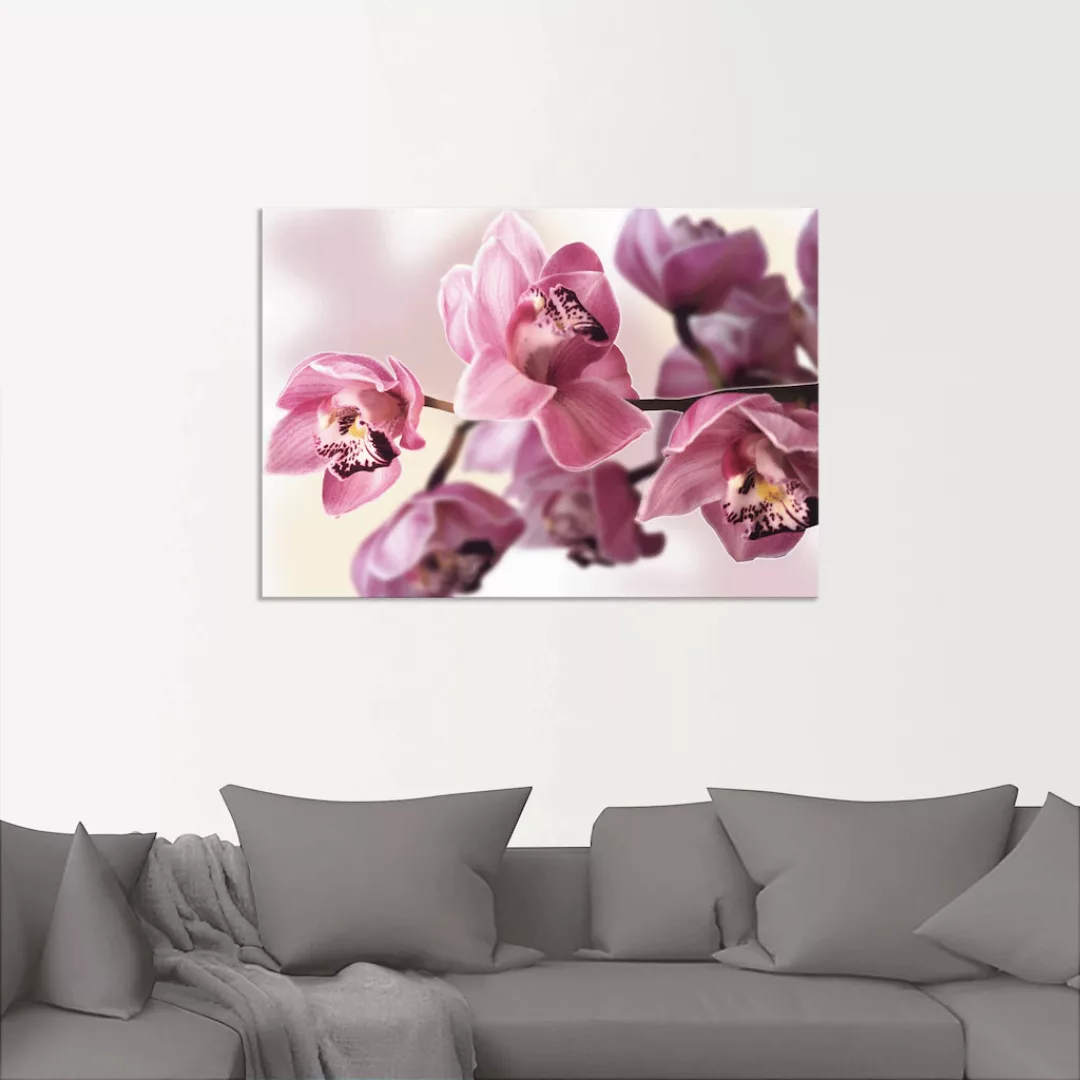 Artland Wandbild »Rosa Orchidee«, Blumenbilder, (1 St.), als Alubild, Outdo günstig online kaufen