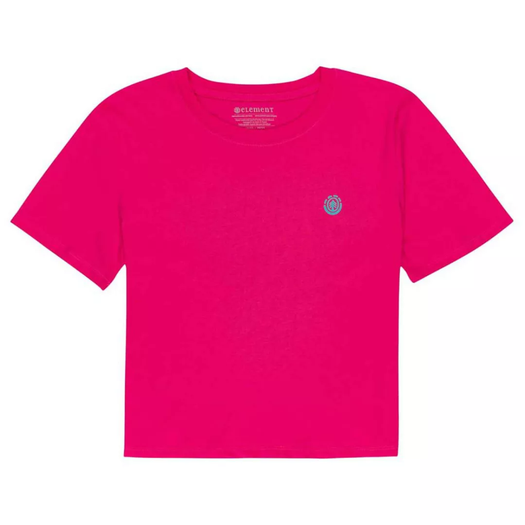 Element Positivity Crop Kurzärmeliges T-shirt M Fushia Red günstig online kaufen