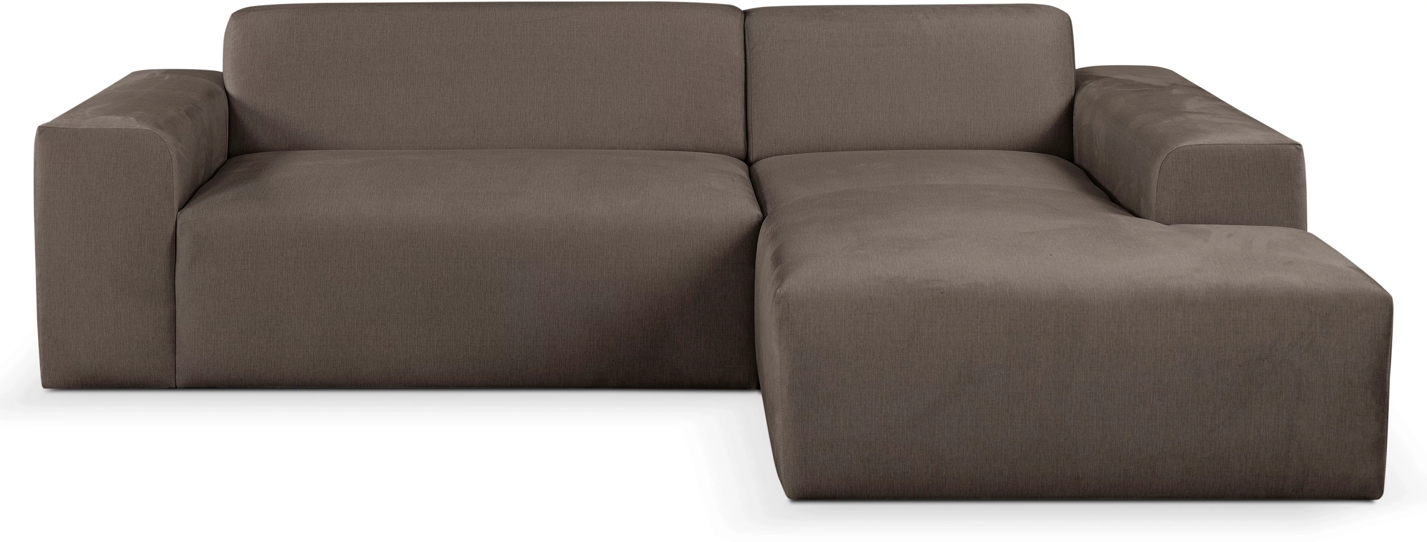 WERK2 Ecksofa "Zeus-L", Curvy Trend Ecksofa mit urbaner Optik günstig online kaufen