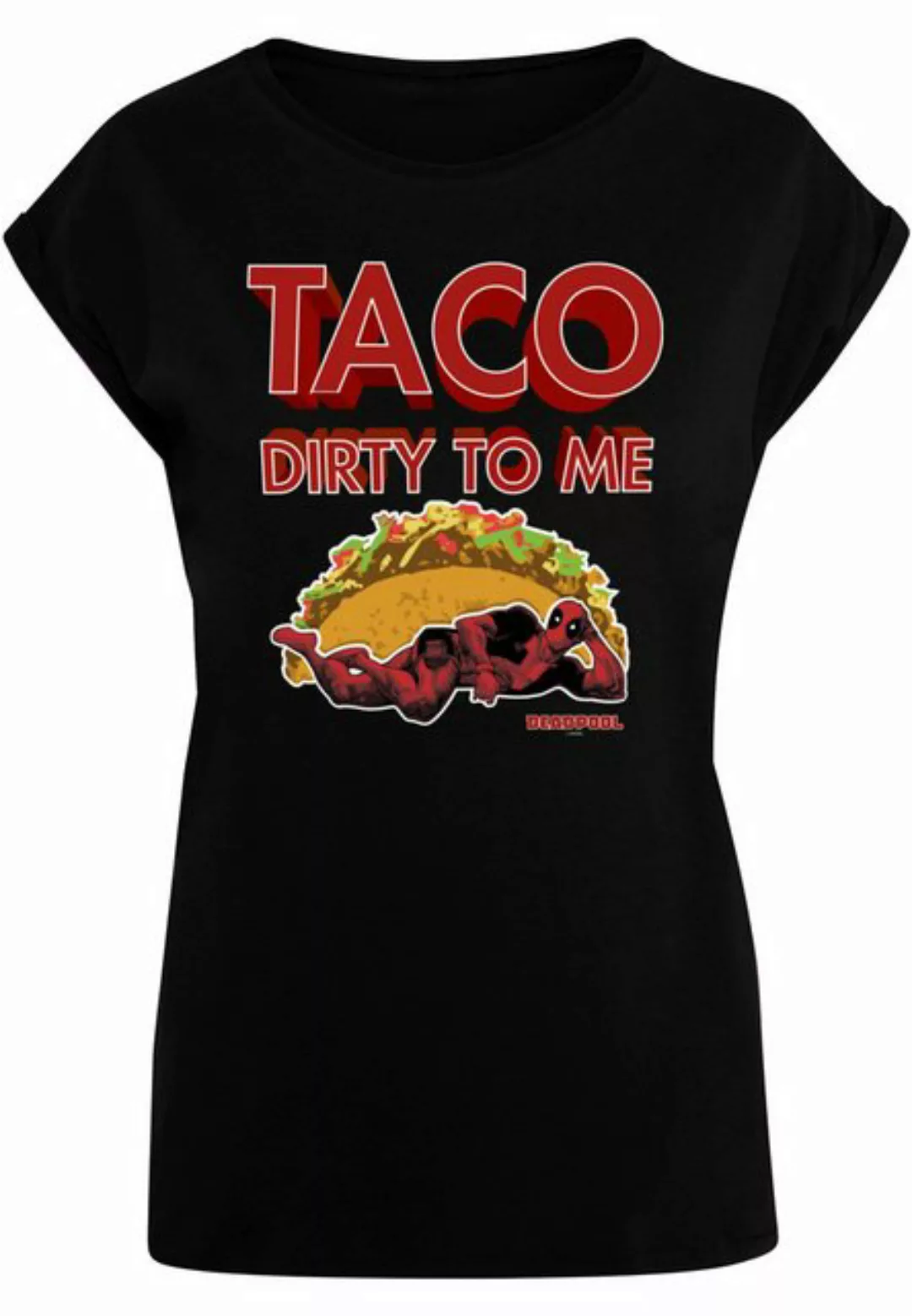 ABSOLUTE CULT T-Shirt ABSOLUTE CULT Damen Ladies Deadpool - Taco Dirty To M günstig online kaufen