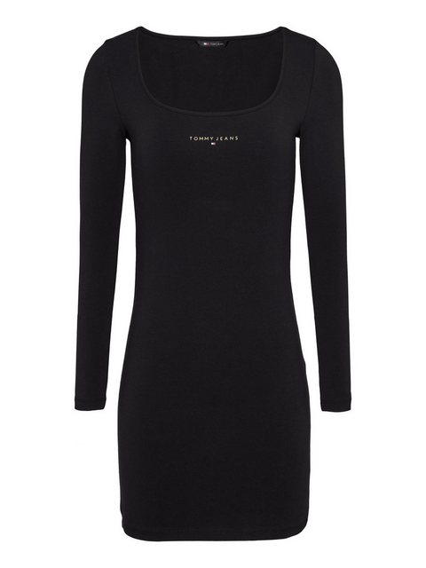 Tommy Jeans Jerseykleid TJW METALLIC LINEAR BODYCON mit metallicfarbenem Li günstig online kaufen