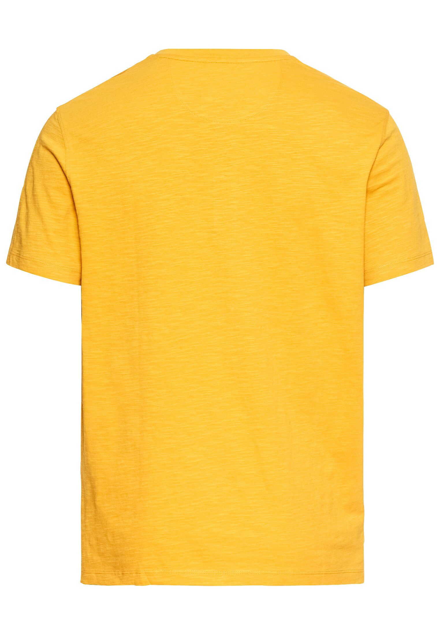 camel active T-Shirt Kurzarm Henley aus günstig online kaufen