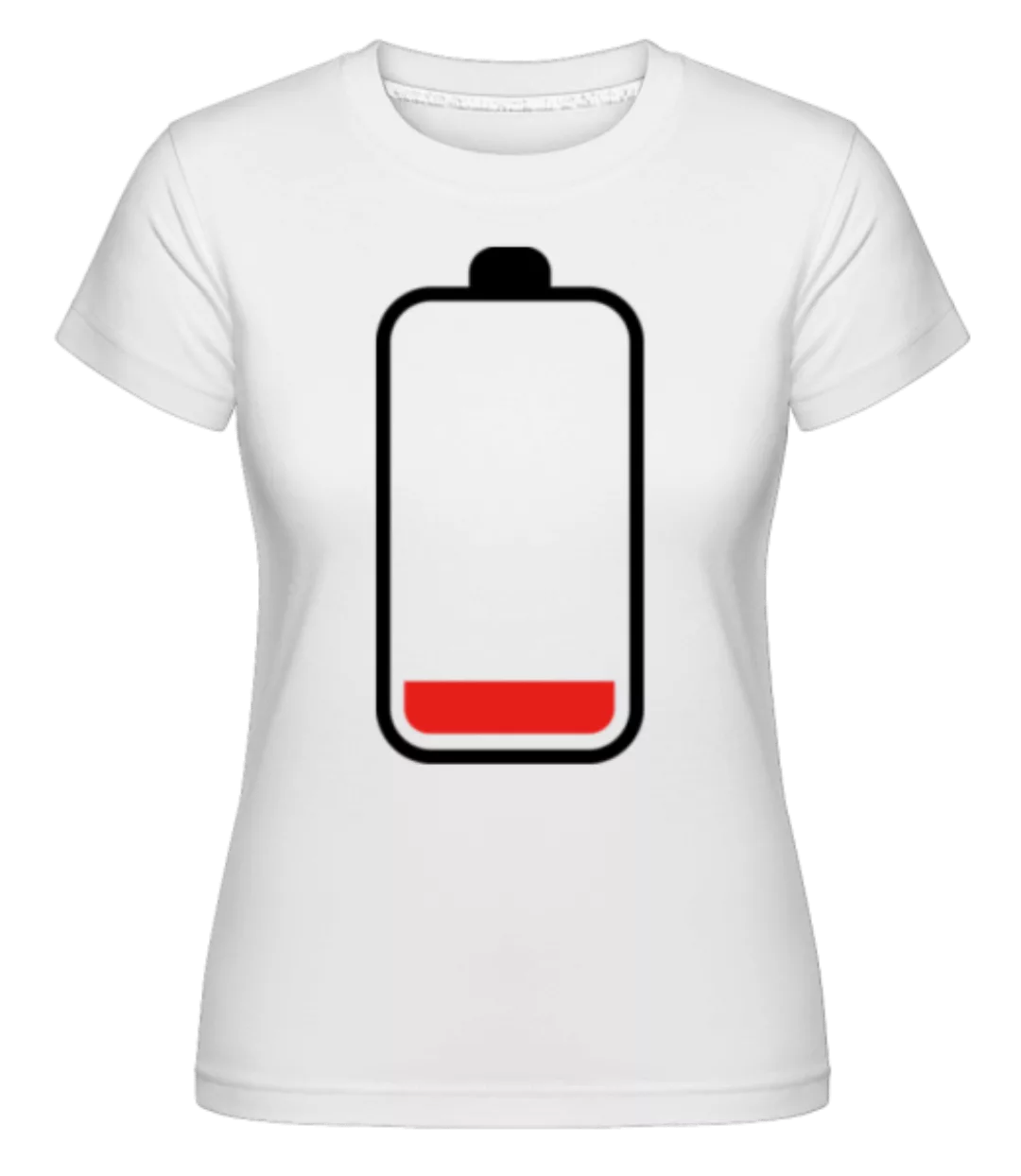 Batterie Leer · Shirtinator Frauen T-Shirt günstig online kaufen