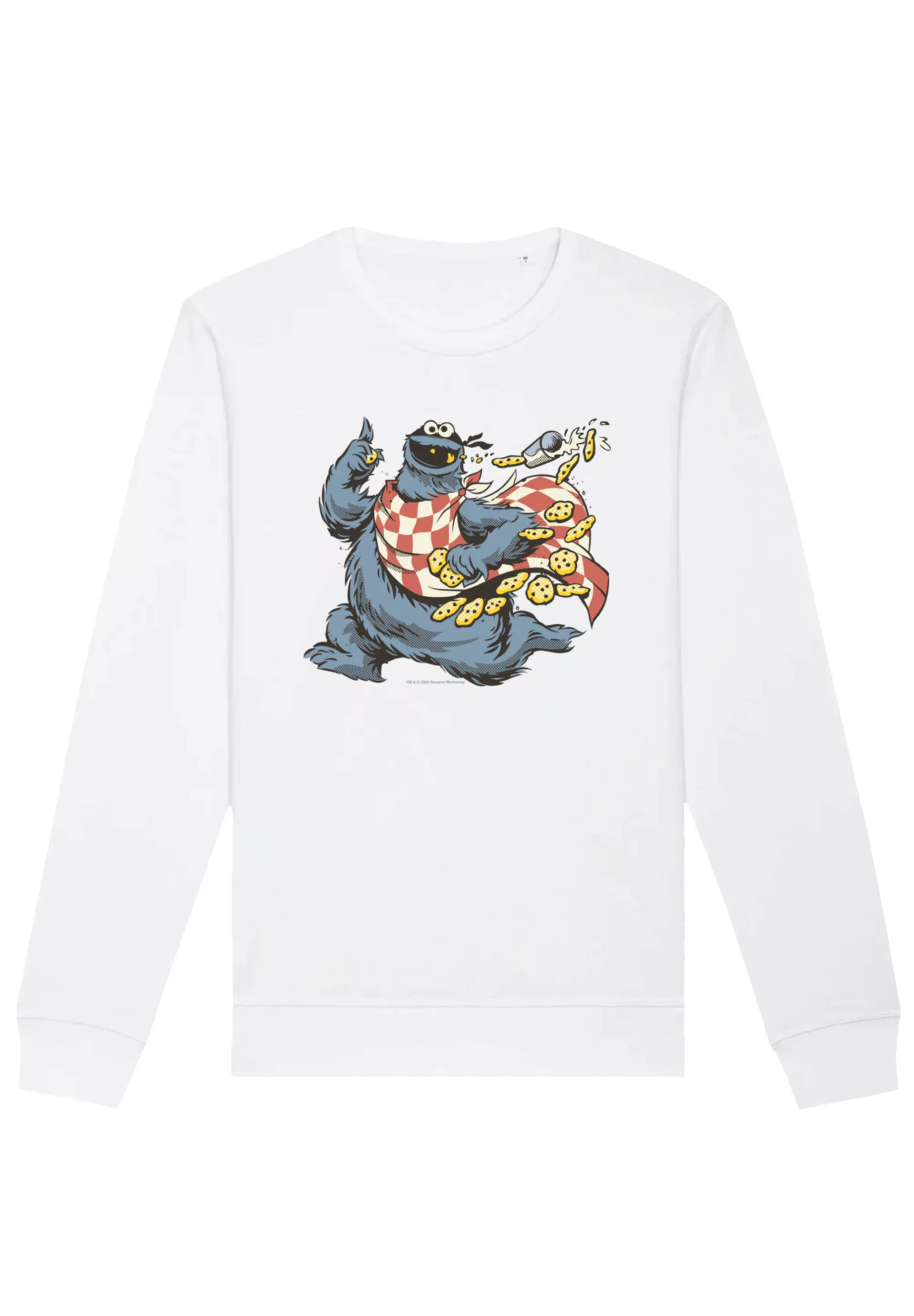 F4NT4STIC Sweatshirt "Sesamstraße Cookie Monster Thief", Premium Qualität günstig online kaufen