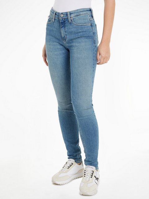 Calvin Klein Jeans Skinny-fit-Jeans MID RISE SKINNY im 5-Pocket-Style günstig online kaufen