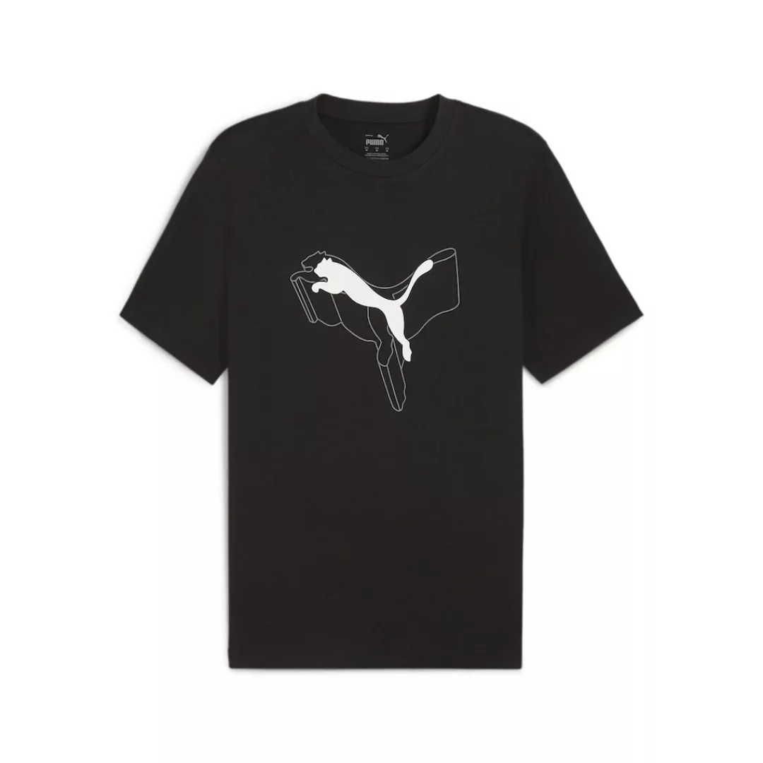 PUMA T-Shirt "ESS+ LOGO LAB Cat T-Shirt Herren" günstig online kaufen