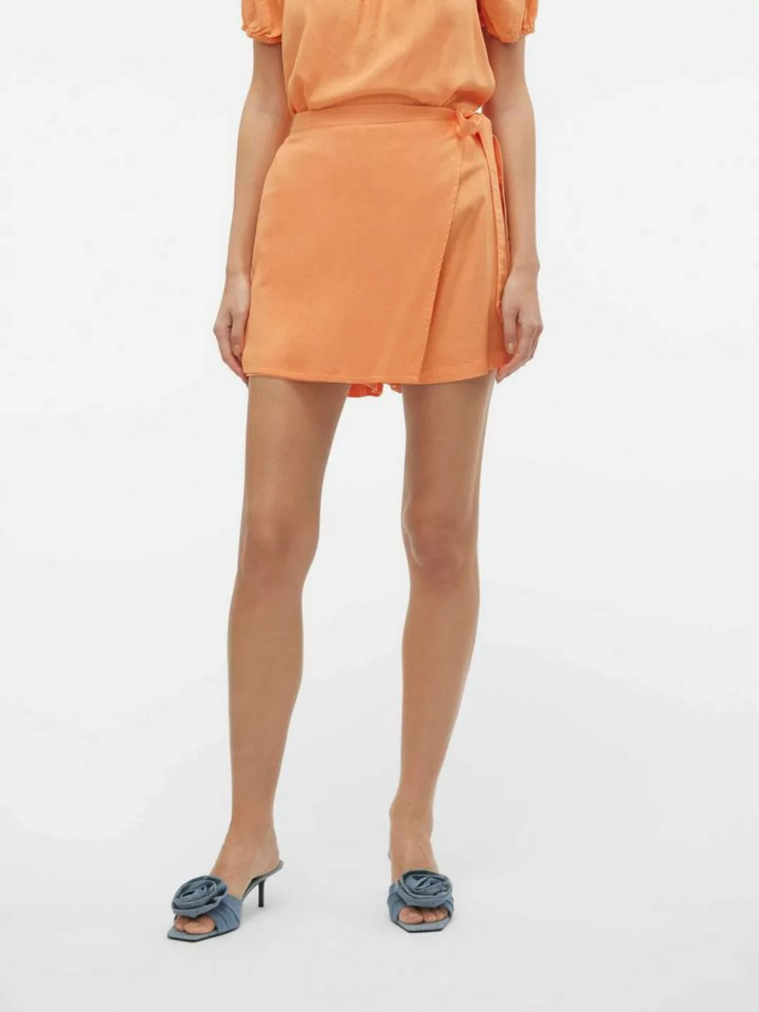 Vero Moda Shorts MYMILO (1-tlg) Wickel-Design günstig online kaufen