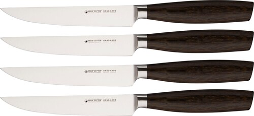 Felix Solingen Steakmesser, (Set, 4 tlg.), Chrom-Molybdän-Vanadium-Stahl, G günstig online kaufen