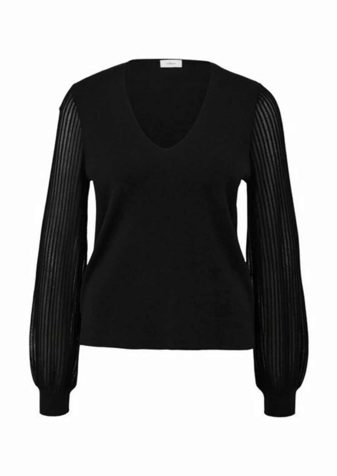 s.Oliver BLACK LABEL Sweatshirt Strickpullover günstig online kaufen