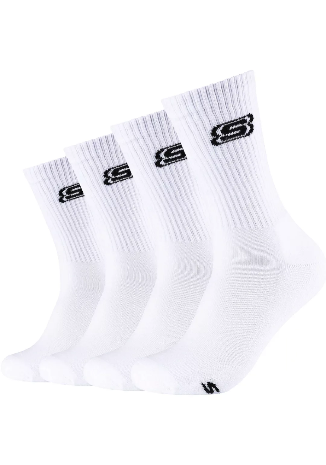 Skechers Socken, (Packung, 4er-Pack), mit verstärkter Ferse & Spitze für la günstig online kaufen