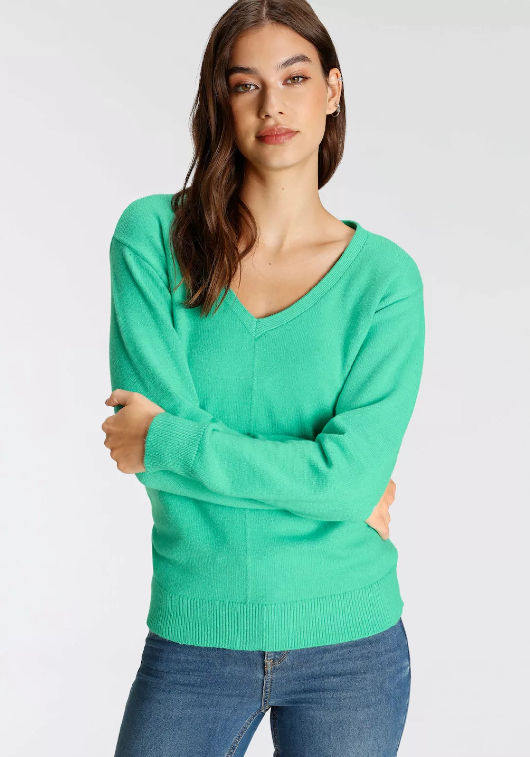 Tamaris V-Ausschnitt-Pullover günstig online kaufen