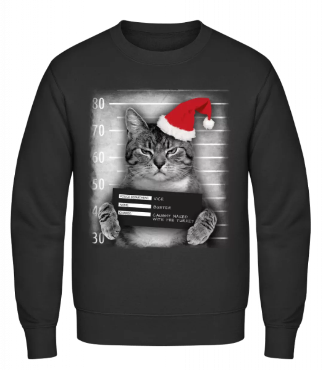 Cat XMas Guilty · Männer Pullover günstig online kaufen