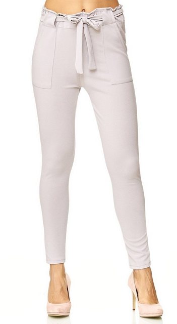 Elara Stretch-Hose Elara Damen Stretch Slim Fit Hose Chunkyrayan (1-tlg) günstig online kaufen