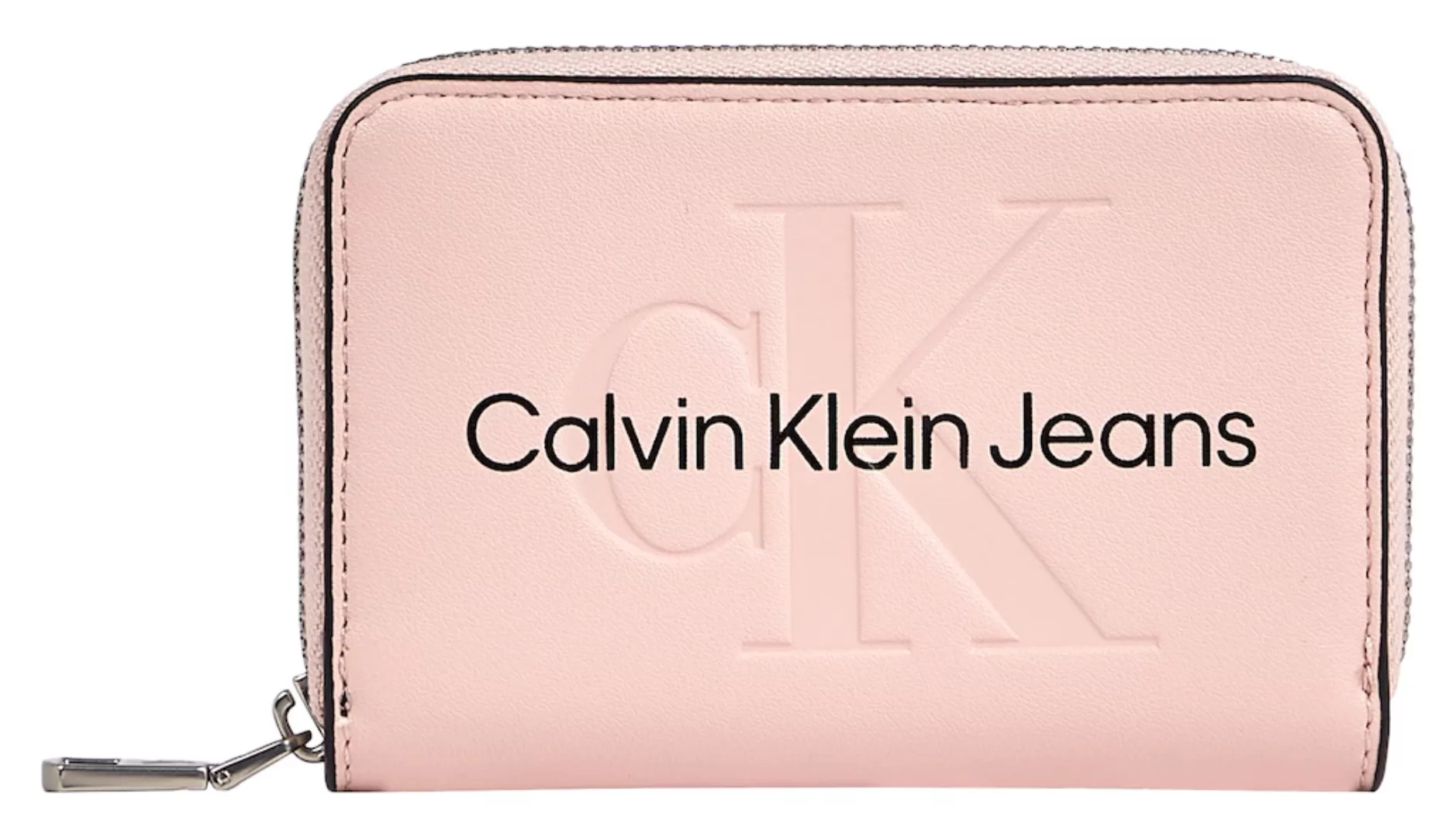 Calvin Klein Jeans Geldbörse "SCULPTED MED ZIP AROUND MONO" günstig online kaufen