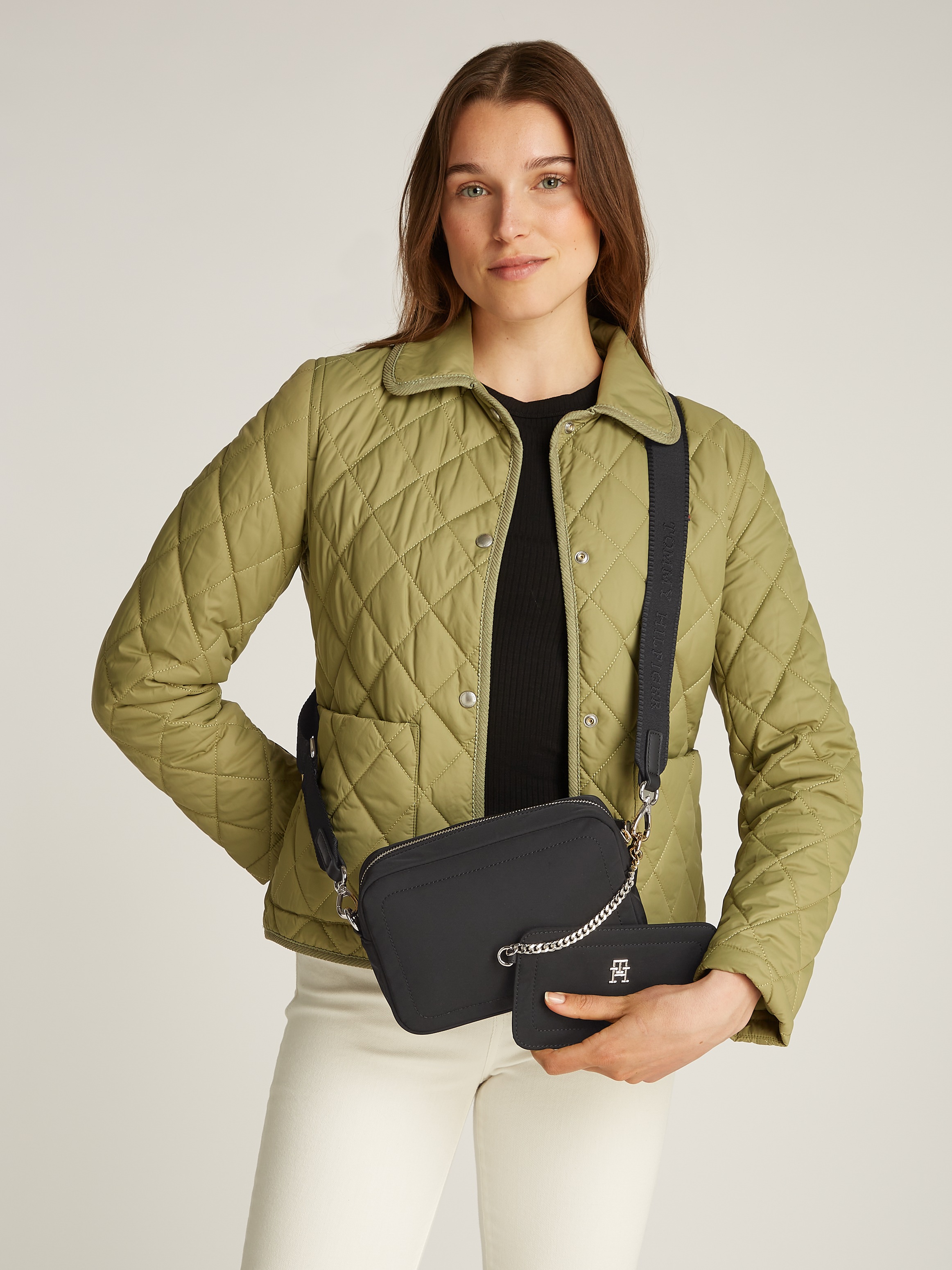 Tommy Hilfiger Umhängetasche "TH SPRING CAMERA BAG", Damen Mini Bag, Schult günstig online kaufen