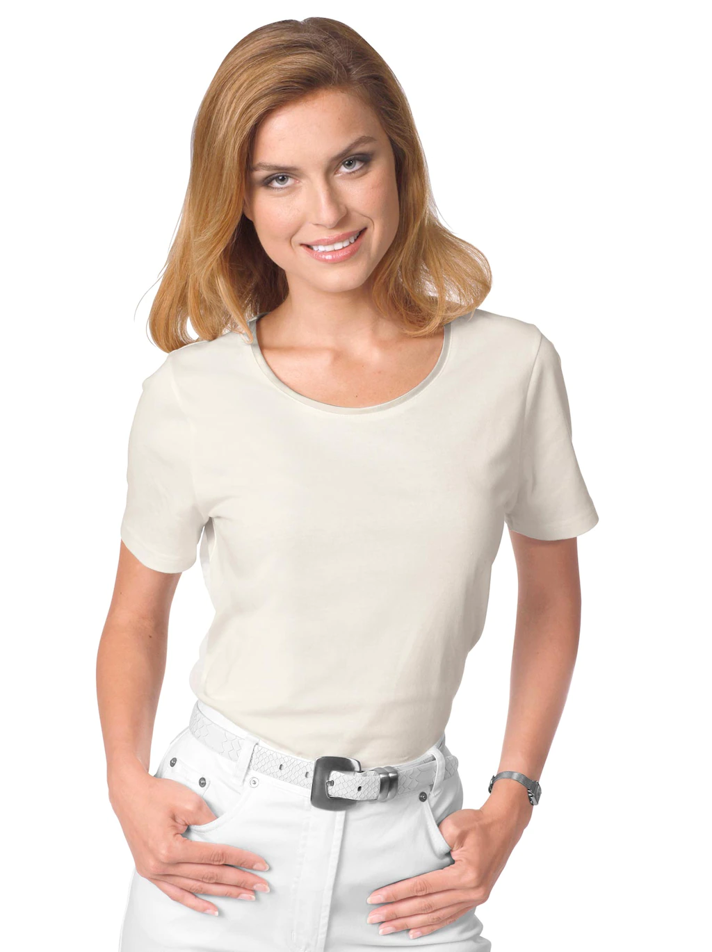 Casual Looks Rundhalsshirt "Shirt", (1 tlg.) günstig online kaufen