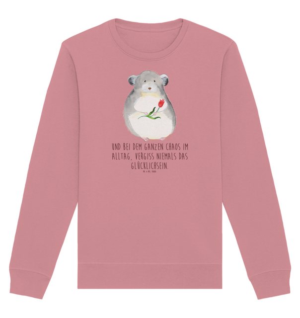 Mr. & Mrs. Panda Longpullover Größe S Chinchilla Blume - Canyon Pink - Gesc günstig online kaufen