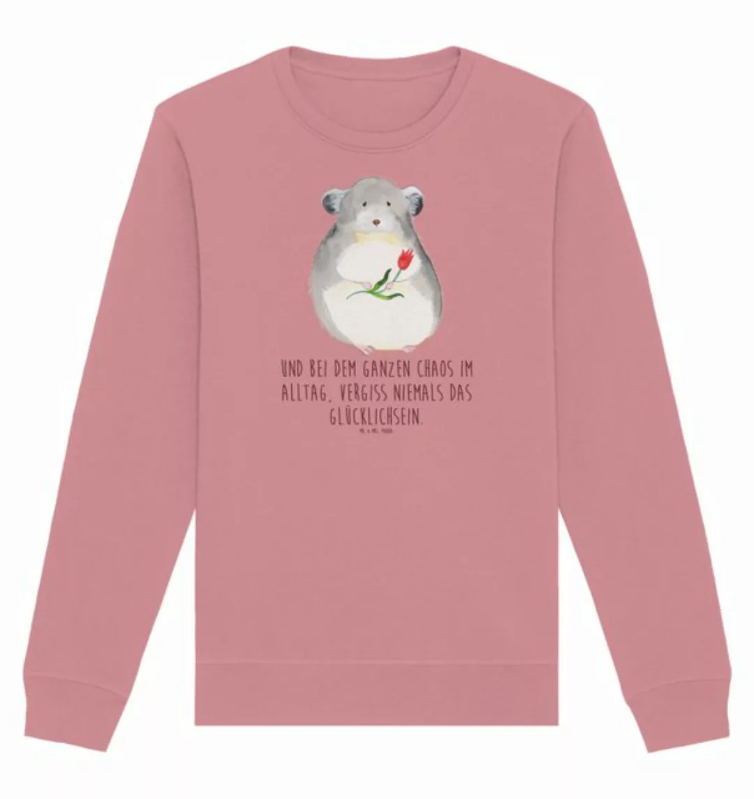 Mr. & Mrs. Panda Longpullover Größe XL Chinchilla Blume - Canyon Pink - Ges günstig online kaufen