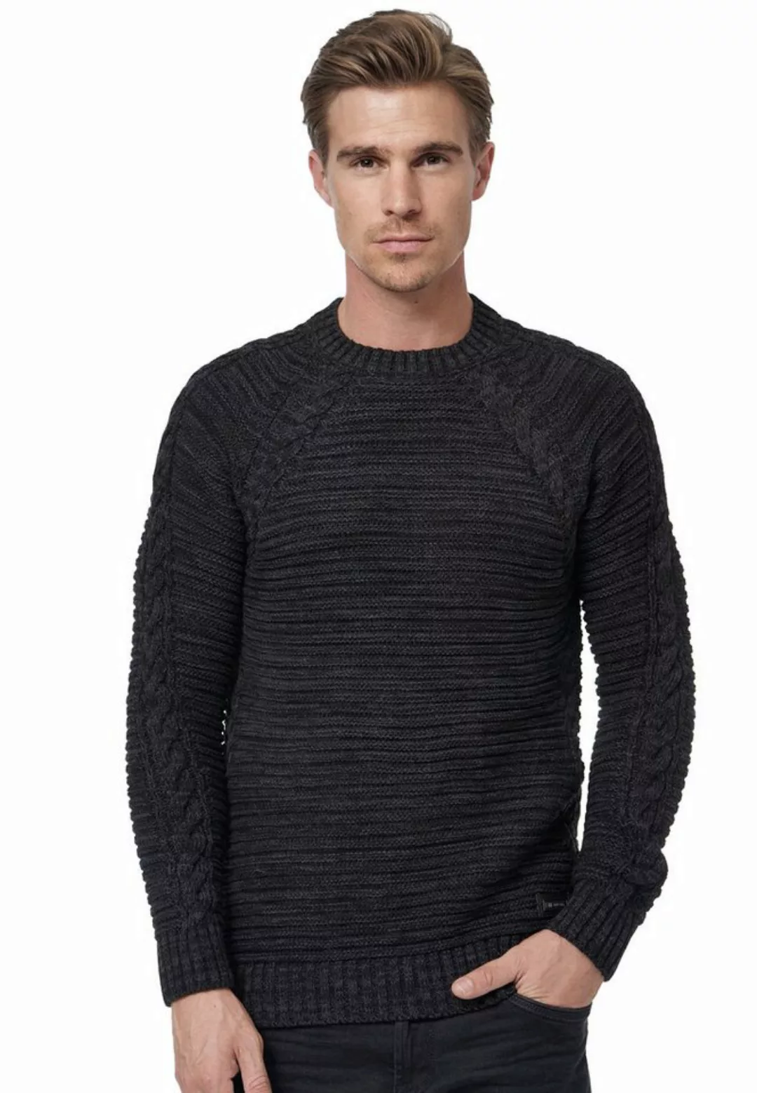 Rusty Neal Strickpullover in meliertem Design günstig online kaufen