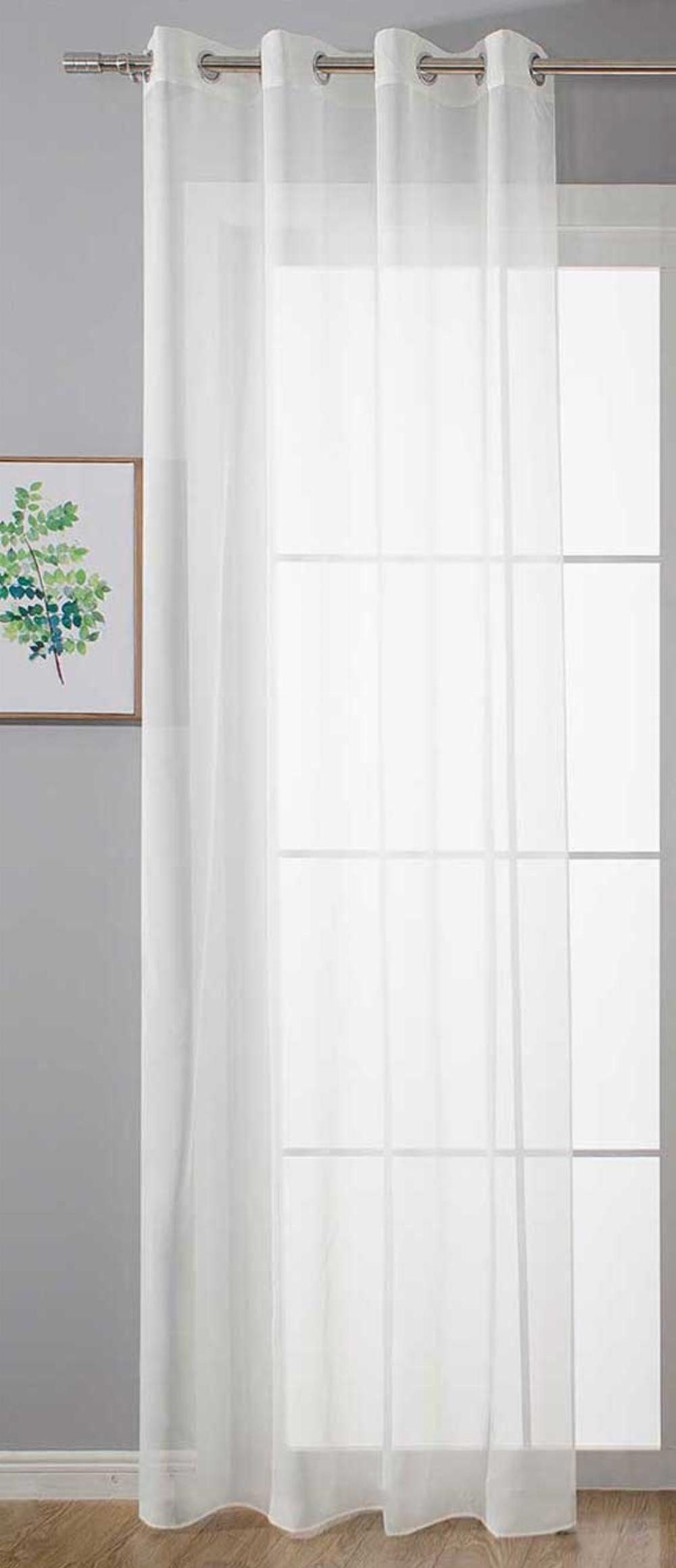 Gardinenbox Gardine, Ösen (1 St), transparent, günstig online kaufen