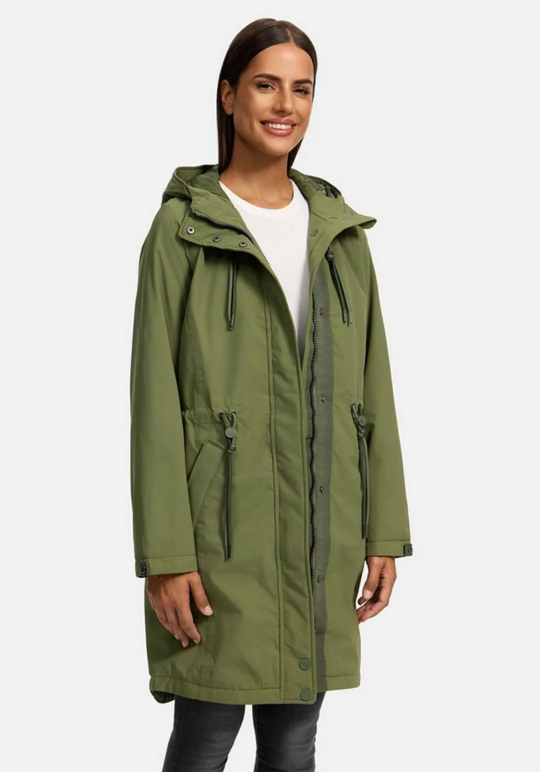 Marikoo Outdoorjacke Megumii mit weichem Teddyfell innen günstig online kaufen