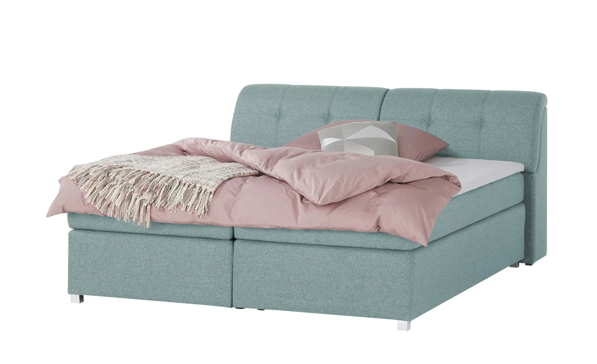 switch Boxspringbett  Lumo - türkis/petrol - 190 cm - 100 cm - Betten > Box günstig online kaufen