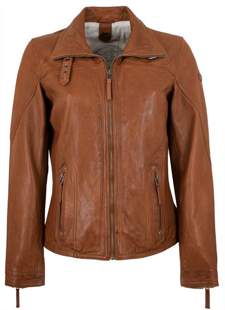 Gipsy Lederjacke GWCarley Gipsy - Damen Echtleder Lederjacke Lammnappa cogn günstig online kaufen