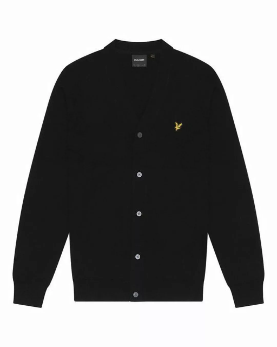 Lyle & Scott Cardigan V-Ausschnitt, Knopfverschluss günstig online kaufen