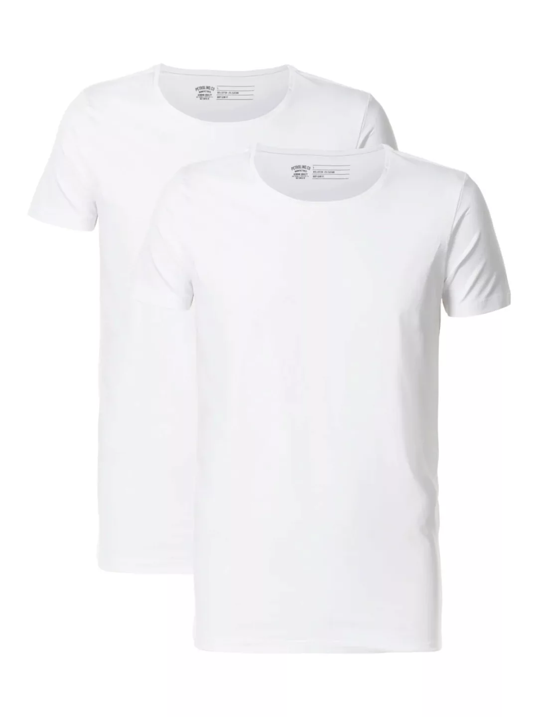 Petrol Industries T-Shirt (Packung, 2er-Pack) Rundhals günstig online kaufen