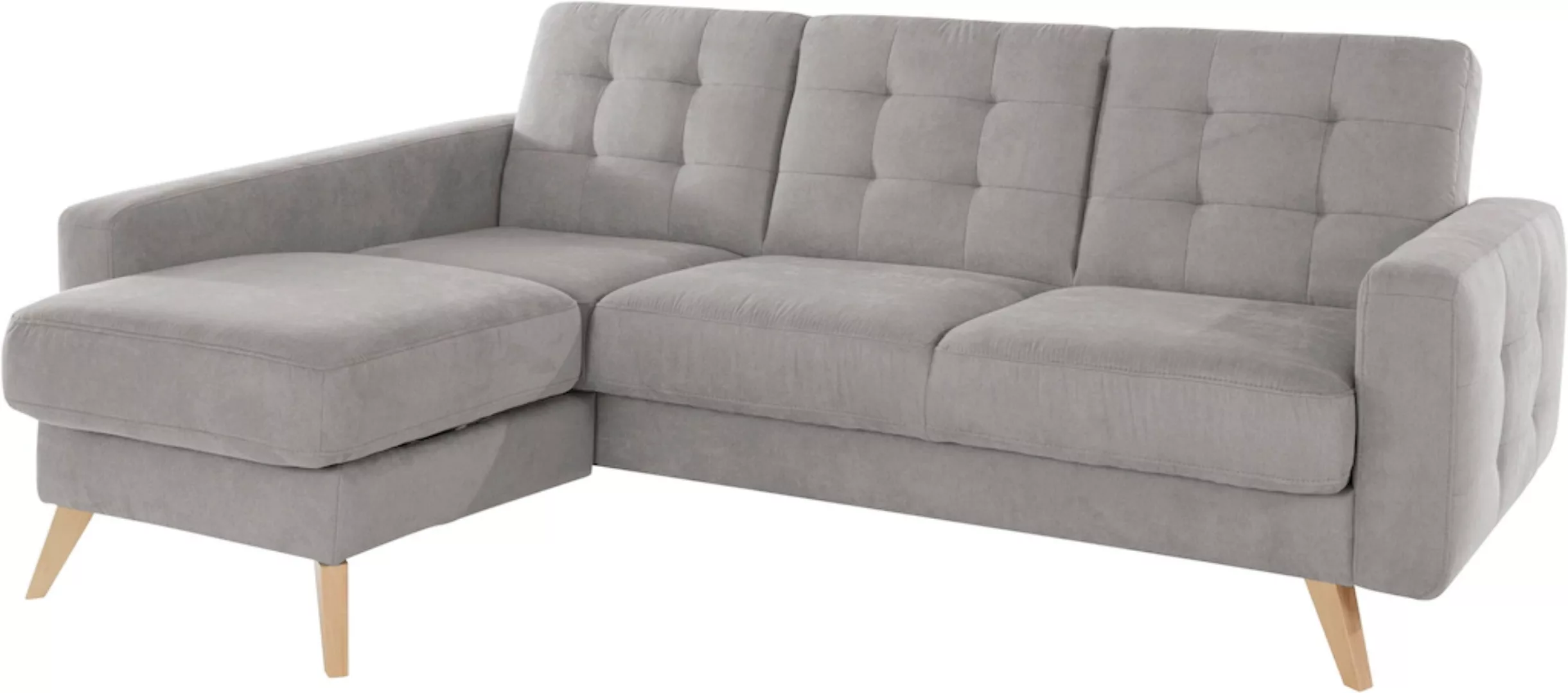 exxpo - sofa fashion Ecksofa "Nappa, kompakt und komfortabel, bequem, zeitl günstig online kaufen