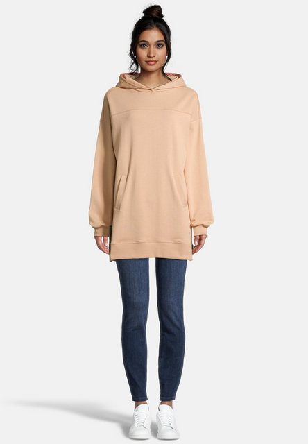 salzhaut Kapuzenpullover Damen Longhoodie Möhl mit Seitenschlitzen - Langer günstig online kaufen