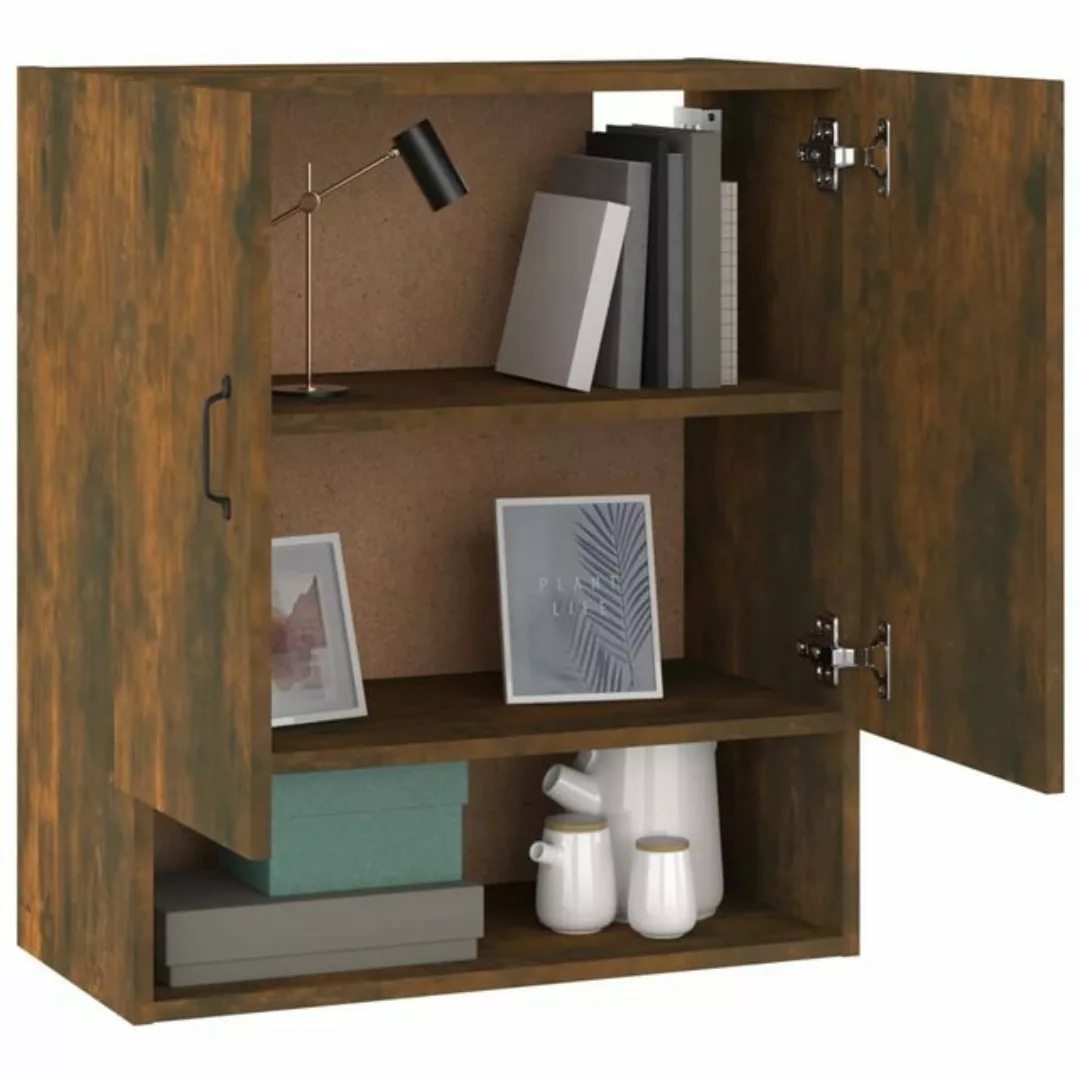 vidaXL Hängeschrank Hängeschrank Wandschrank Räuchereiche 60x31x70 cm Spanp günstig online kaufen