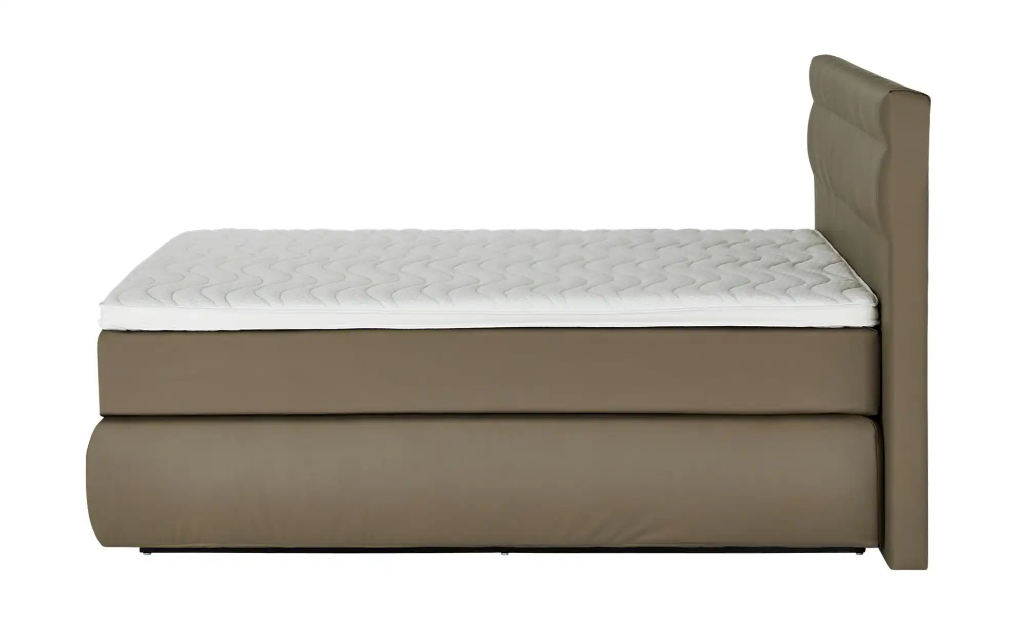 Wohnwert Boxspringbett   Dormian Bolge High ¦ beige ¦ Maße (cm): B: 200 H: günstig online kaufen