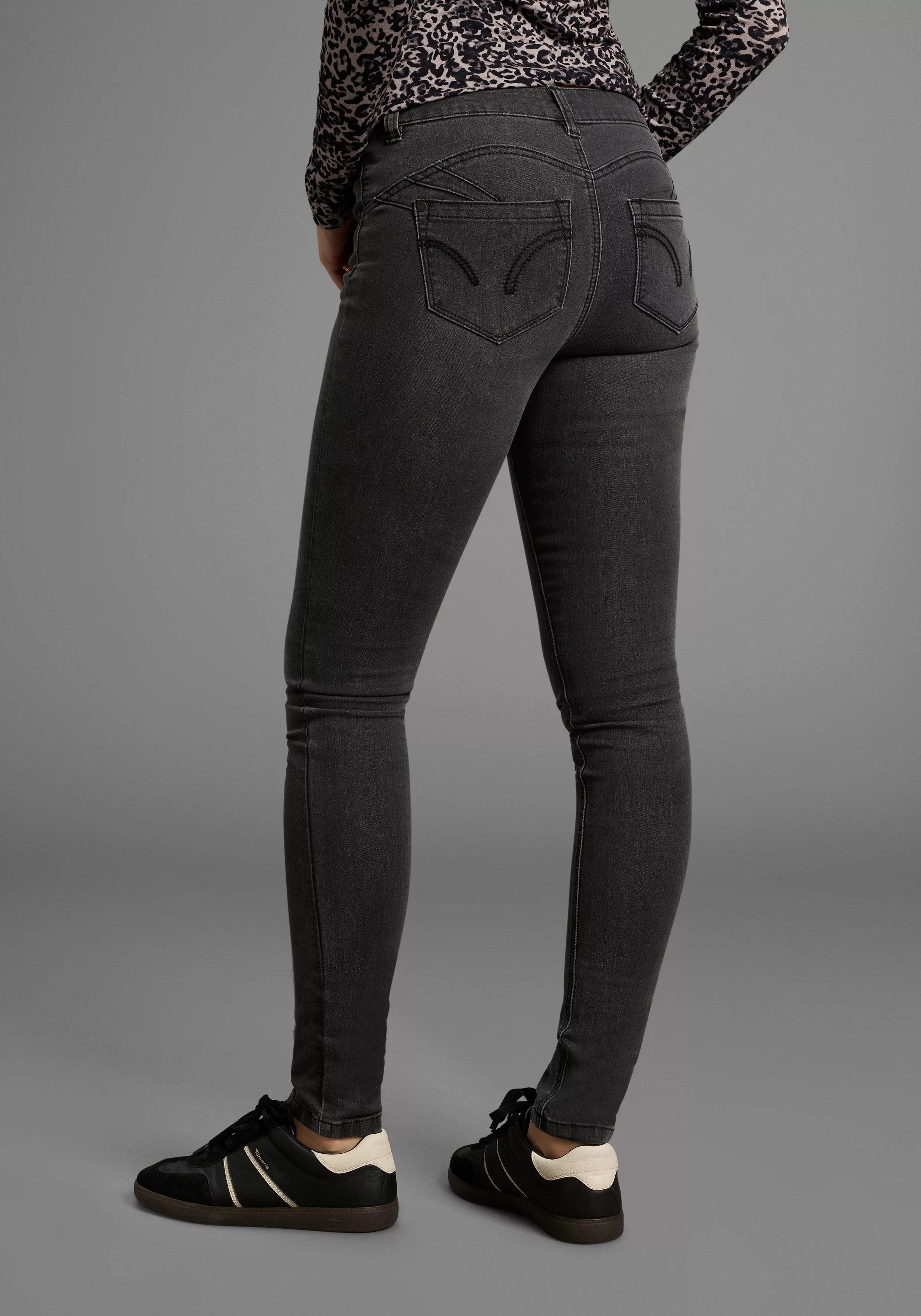 Arizona Skinny-fit-Jeans "Shaping", skinny Passform, normale Leibhöhe, in S günstig online kaufen