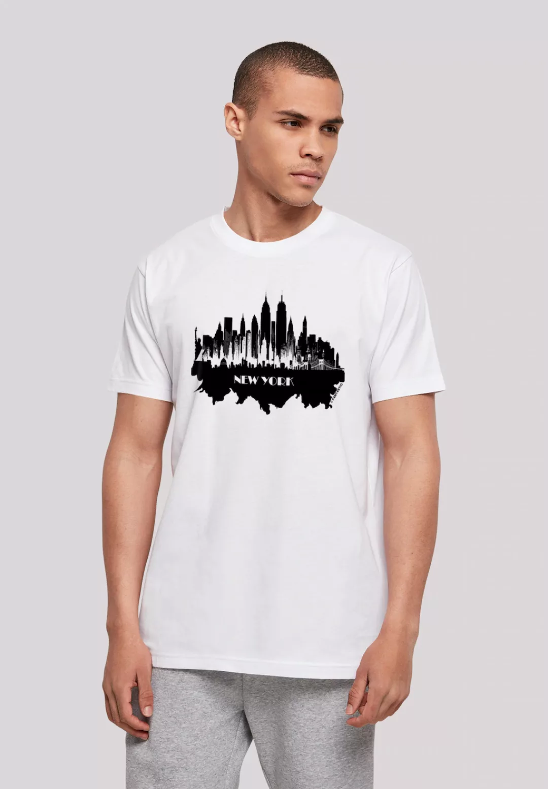 F4NT4STIC T-Shirt "Cities Collection - New York skyline", Print günstig online kaufen