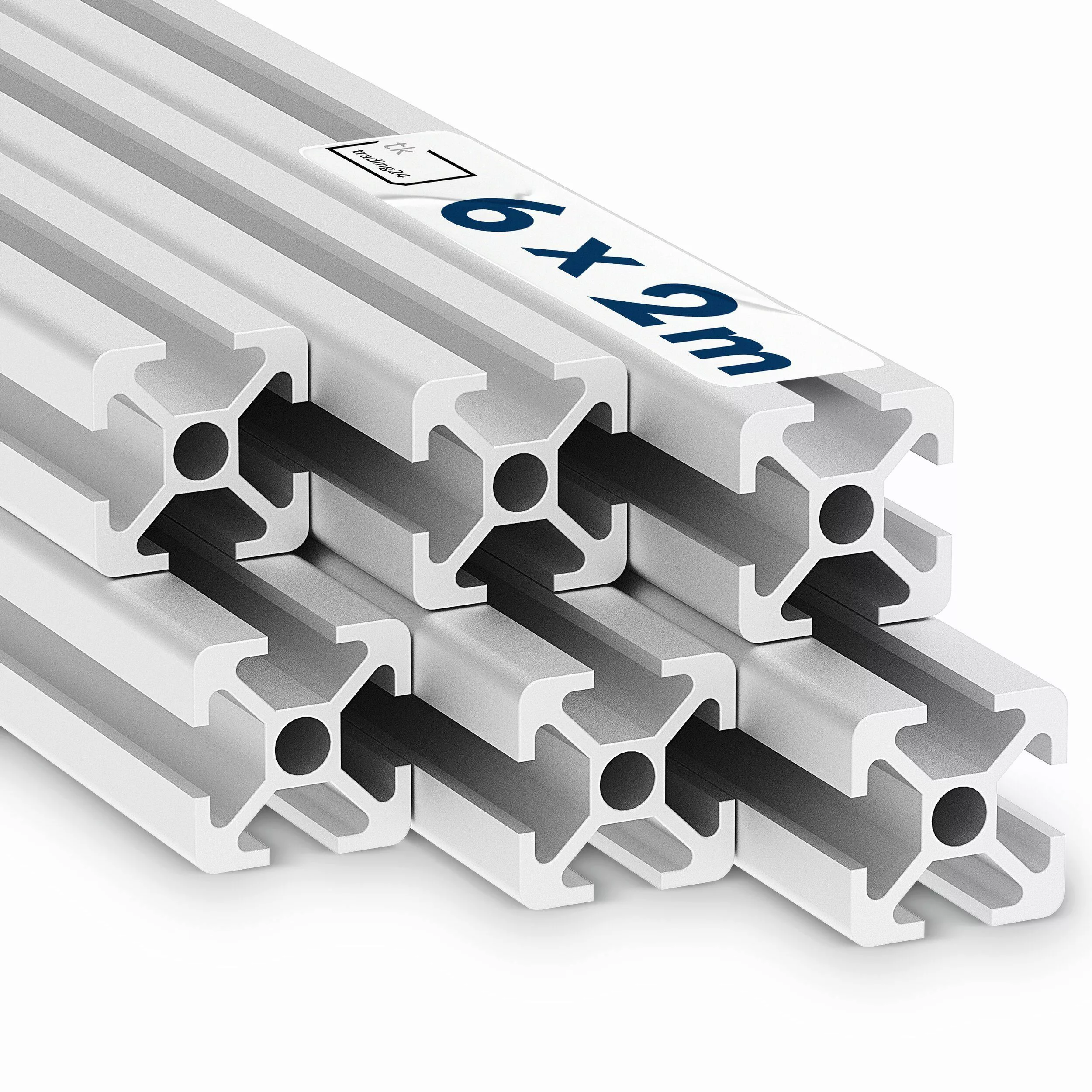 tktrading24 Profil 6x Alu Profil 20x20mm günstig online kaufen