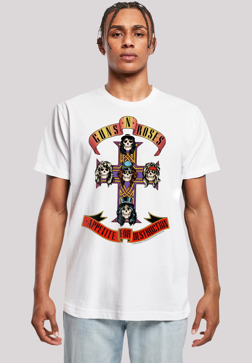 F4NT4STIC T-Shirt "Guns n Roses Appetite For Destruction", Print günstig online kaufen