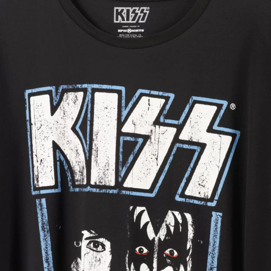 HangOwear T-Shirt mit Kiss Print günstig online kaufen