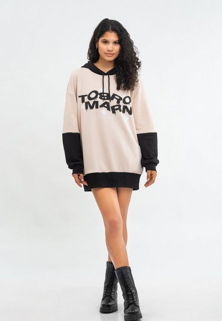 Tom Barron Kapuzensweatshirt WOMEN OVERSIZE FIT TUNIC SWEATSHIRT günstig online kaufen