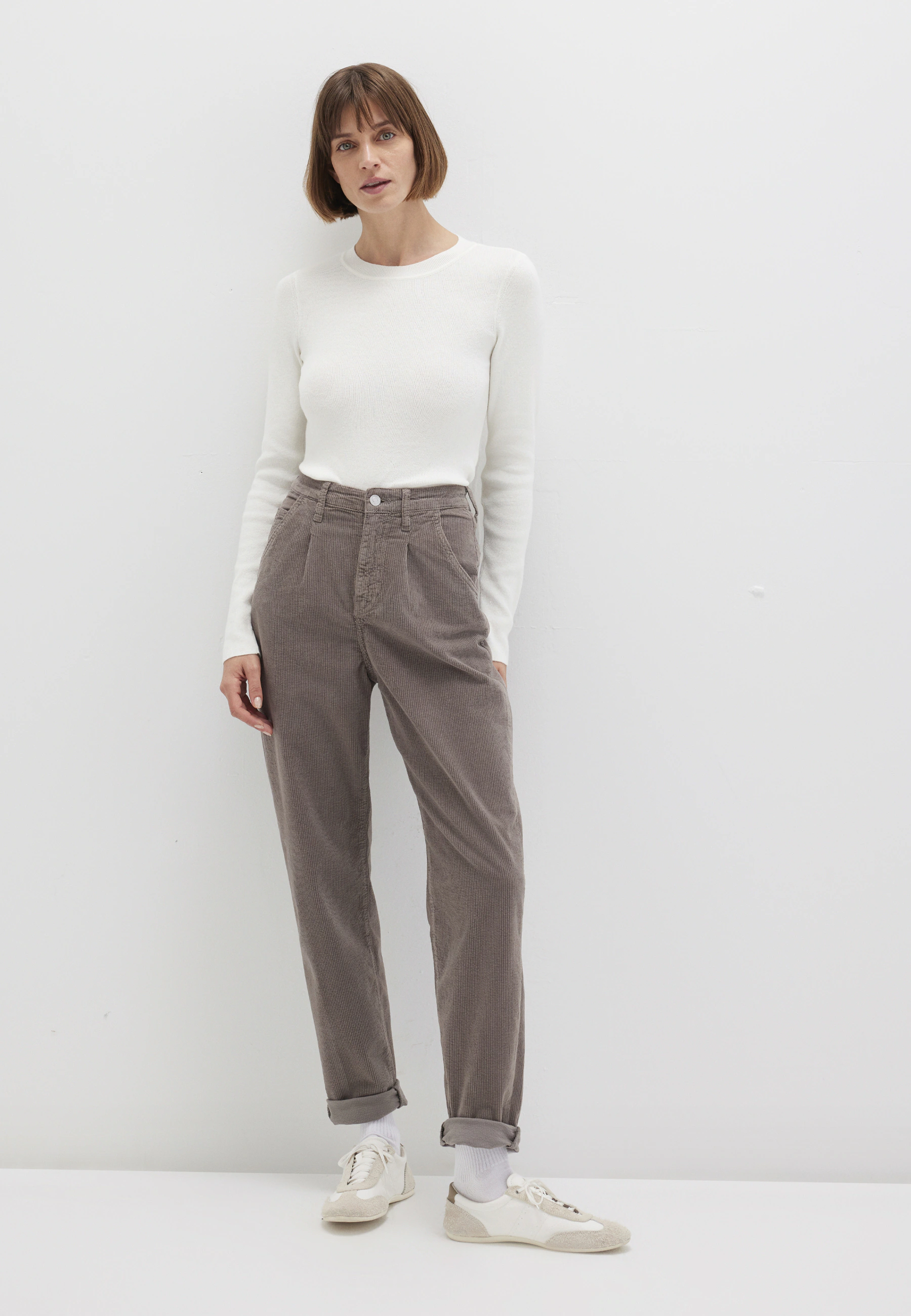 Mavi Weite Jeans "LAURA", Pleated Baggy Pants günstig online kaufen