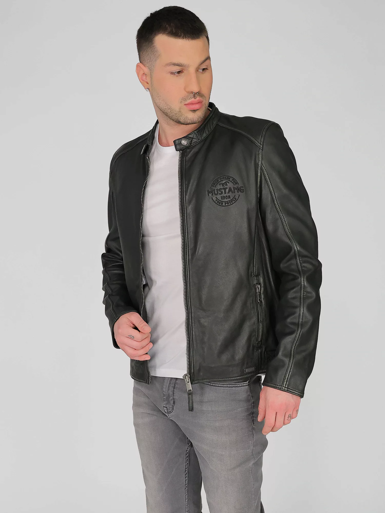 MUSTANG Lederjacke "31021308" günstig online kaufen