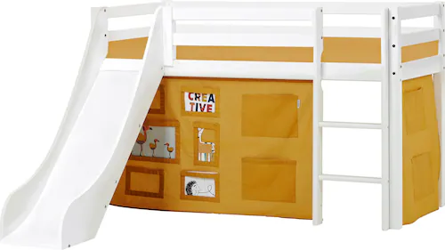 Hoppekids Hochbett ""Creator Autumn Yellow"" günstig online kaufen