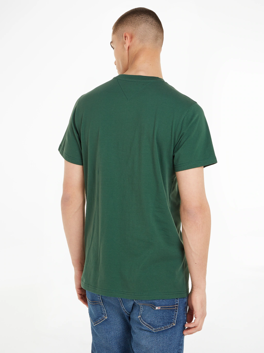 Tommy Jeans T-Shirt TJM SLIM ESSENTIAL TOMMY TEE mit großem Tommy Druck auf günstig online kaufen