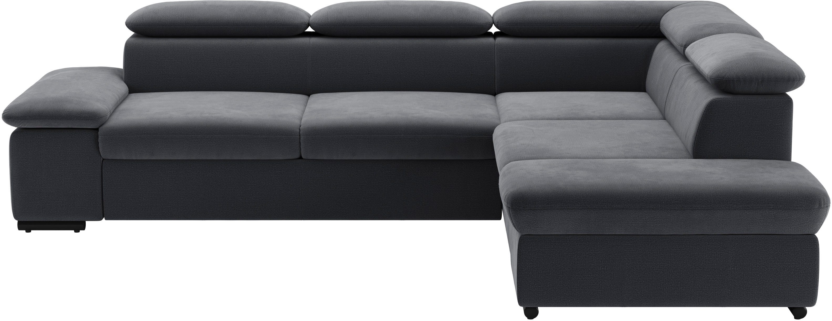 sit&more Ecksofa "Alcudia L-Form", mit Armteilverstellung, optional Kopftei günstig online kaufen
